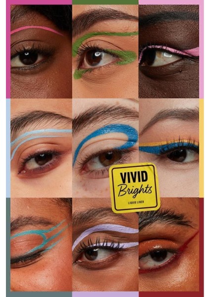 Luxury Vivid Brights Likit Eyeliner - Blue Thang 1 Adet