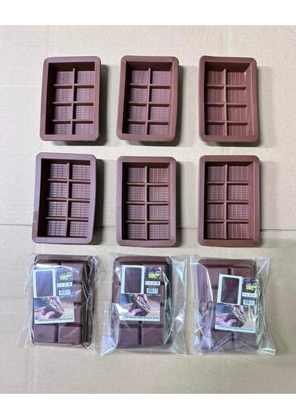 Luxury Dubai Çikolatası Kalıbı Çikolata Kalıbı Bpa Free Silikonlu 1 Adet