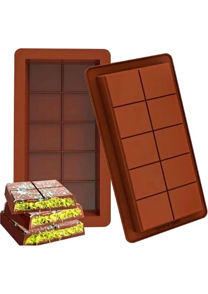 Luxury Dubai Çikolatası Kalıbı Çikolata Kalıbı Bpa Free Silikonlu 1 Adet