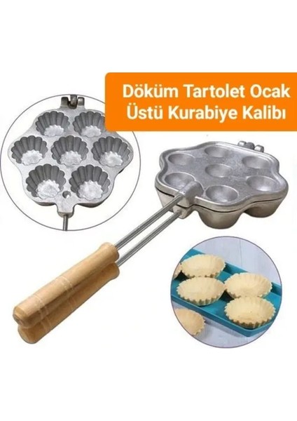 Luxury Ocak Üstü Döküm Tartolet Kalıbi 1 Adet