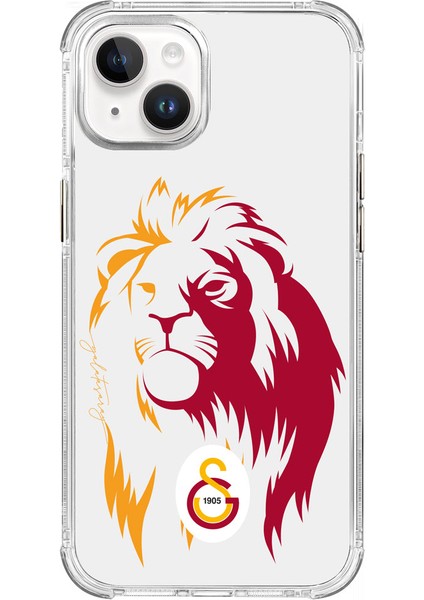 iPhone 14 Uyumlu Galatasaray Sarıyla Kırmızı Aslan Lisanslı Telefon Kılıfı