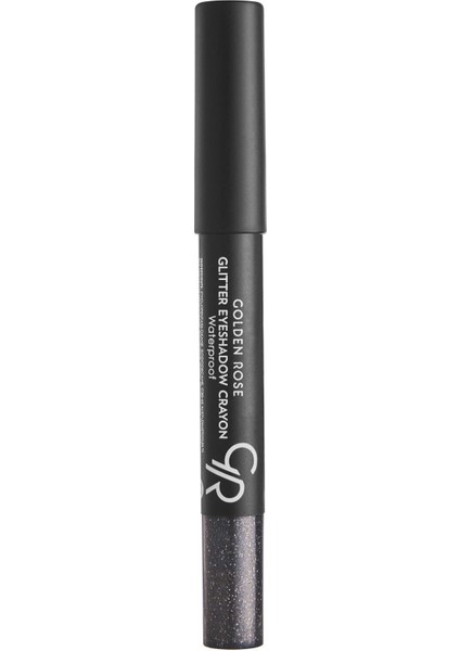 Luxury Glitter Eyeshadow Crayon Waterproof No: 55 Midnight Black - Simli Kalem Göz Farı - 8691190815554 1 Adet fırsatları