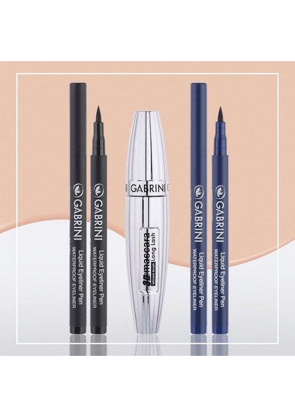 Luxury Likit Mavi Eyeliner Liquid Eyeliner Pen 1 Adet
