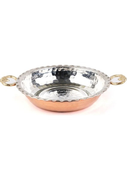 Luxury Bakır Kahvaltılık Kase 6'lı Set 12 cm 1 Adet
