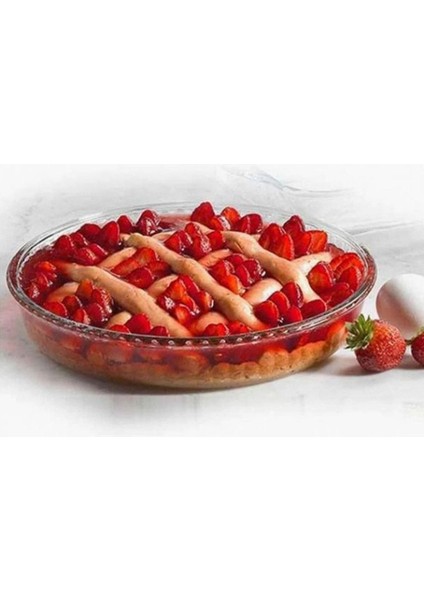 Luxury 59044 Yuvarlak Tepsi Borcam - 26 cm 1 Adet
