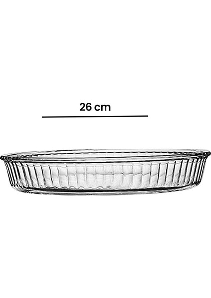 Luxury 59044 Yuvarlak Tepsi Borcam - 26 cm 1 Adet