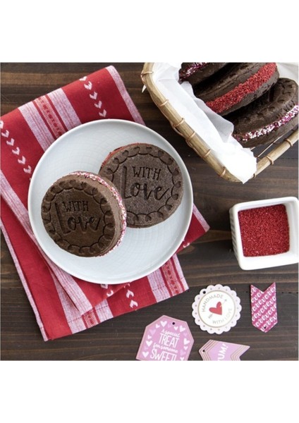 Luxury 6'lı Döküm Kurabiye Şekillendirici Kalıbı Pankek Mührü Cookıe Stamps Çeyiz Yılbaşı Temalı 1 Adet fiyatları