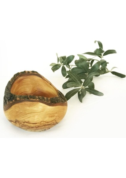 Luxury Zeytin Kütüklü Kase 11 cm 1 Adet
