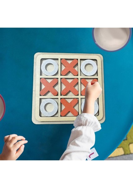 Luxury Ahşap Ox Oyunu Eğitici Montessori Zeka Oyunu Tic-Tac-Toe Oyunu Çocuklar Için Eğlenceli Oyunlar 1 Adet fiyatları