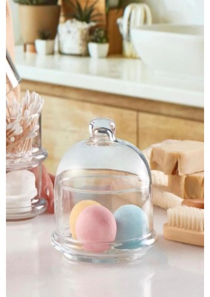 Luxury 2 Adet Basic Kapaklı Limon Saklama (Kahve Yanı Ikramlık) 1 Adet