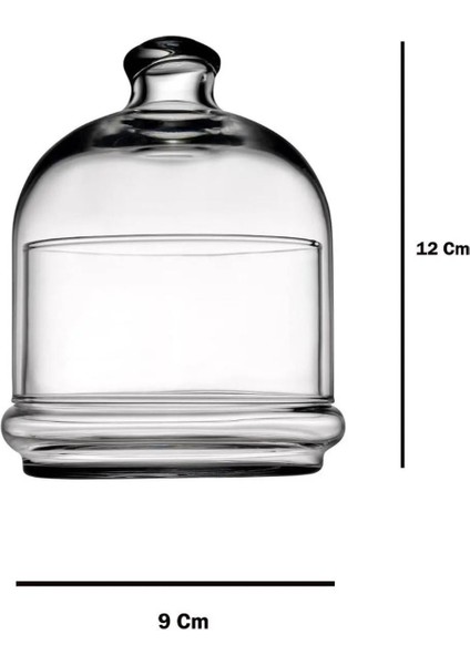 Luxury 2 Adet Basic Kapaklı Limon Saklama (Kahve Yanı Ikramlık) 1 Adet