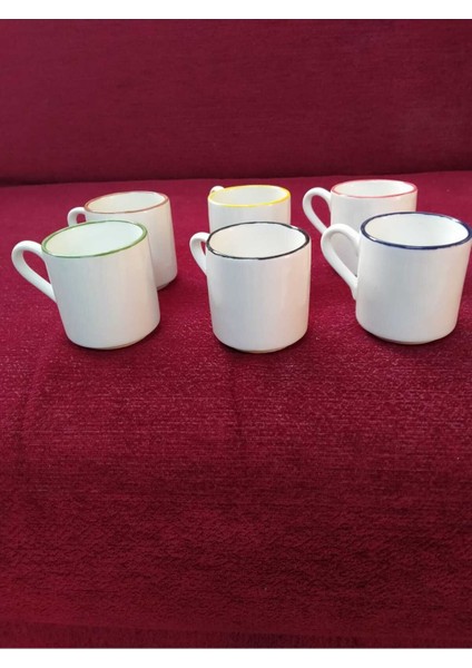 Luxury Türk Kahvesi Fincanı 6'lı Set 1 Adet