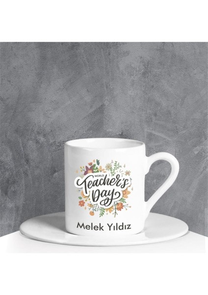Luxury Kişiye Özel Teachers Day Türk Kahvesi Fincanı 90675 1 Adet