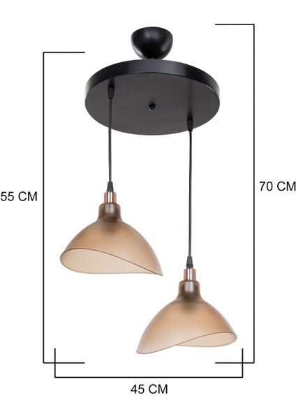 Esta Ikili Avize Bal Yatak Odası Oturma Odası Salon Mutfak Hol fırsatları