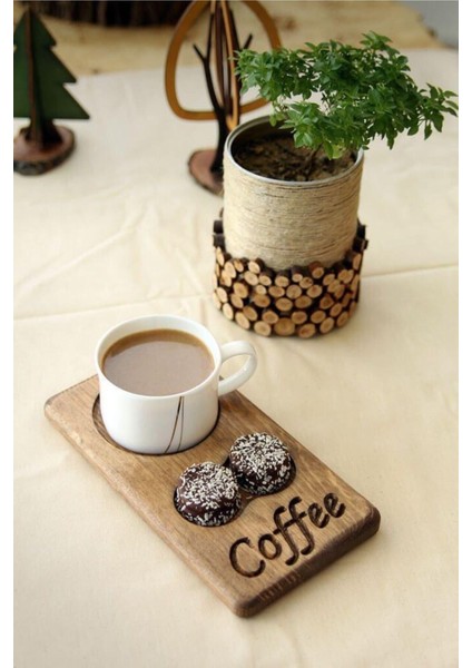 Luxury Kahve Tabağı, Kahve Servisi ,coffee Sunum Tabağı 1 Adet