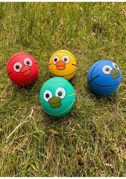 Luxury 1 Adet Oyuncak Ultra Elastik Top El Egzersizine Uygun 6 cm Kaliteli Basketbol Topu 1 Adet