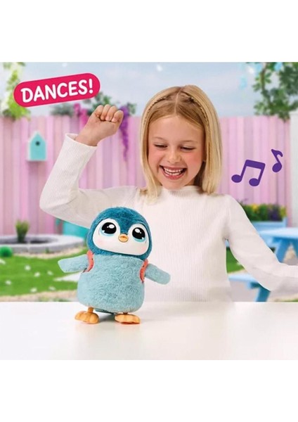 Luxury Peluş Sesli Interaktif Paytak Yürüyen Penguen Peluş Oyuncak Little Pets 1 Adet