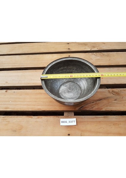 Luxury Trabzon El Işi Bakır Çorba Tası Çap 19 cm BEG_3377 1 Adet
