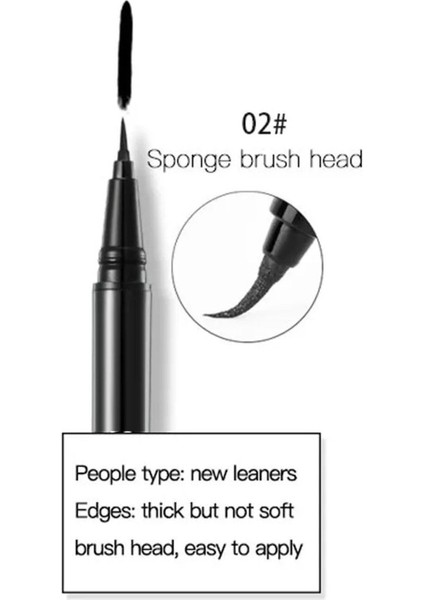 Luxury Kalem Eyeliner Watterprof 1 Adet