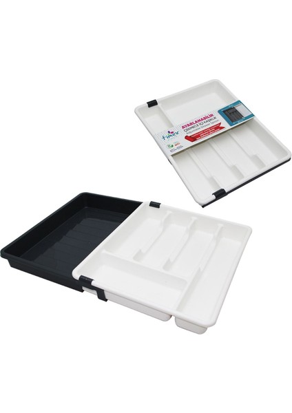 Luxury Knn Kayar Kaşıklık Ayarlanabilir Çekmece Içi 48X28,5CM Simurg 1094518 1 Adet