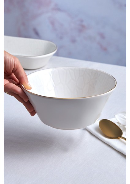 Luxury Calvin Makarna Tabağı 19 cm 1 Adet