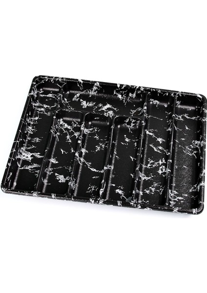 Luxury Büyük - Siyah - 7 Bölmeli Çekmece Içi Kaşiklik 50X37CM 1 Adet