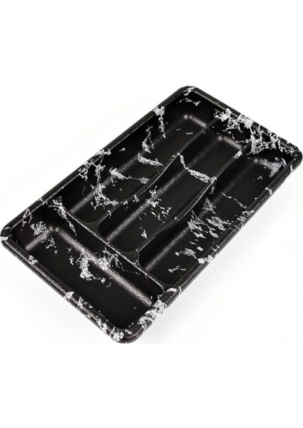 Luxury Siyah - 4 Bölmeli Çekmece Içi Kaşıklık 36X20CM (4434) 1 Adet