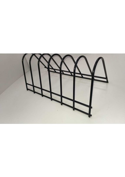 Luxury 3lü Metal Siyah Tabak Standı 1 Adet