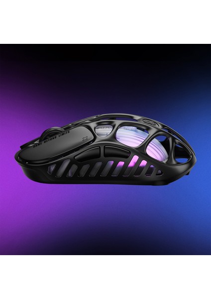 Mercury x Rgb 32K Dpı Optik Gaming Mouse, Kablosuz, Magnezyum Alaşımlı, Programlanabilir 5 Tuşlu, Siyah