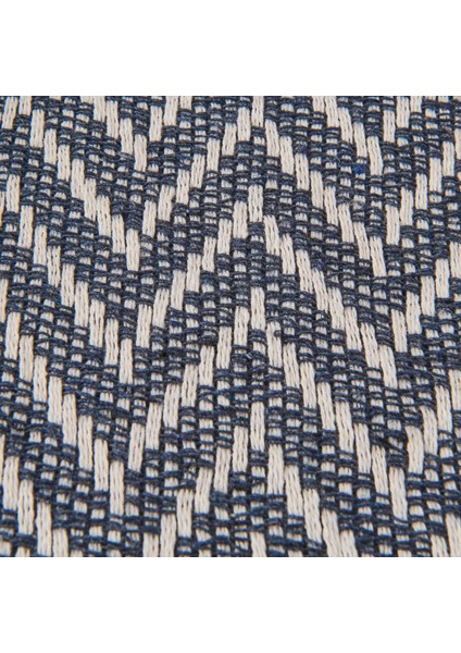 Soft Wicker Çift Kişilik Yatak Örtüsü - Indigo - 200X230 cm