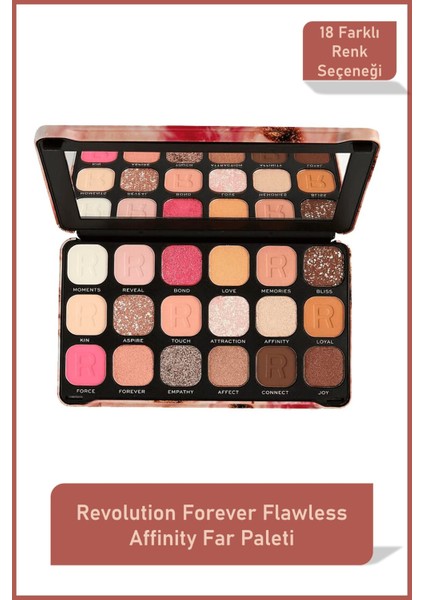 Luxury Forever Flawless Paleti Affinity 18'li Far Paleti 1 Adet