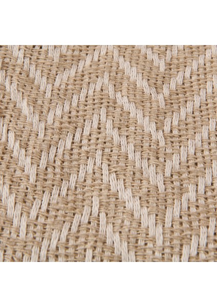 Soft Wicker Çift Kişilik Yatak Örtüsü - Bej - 200X230 cm