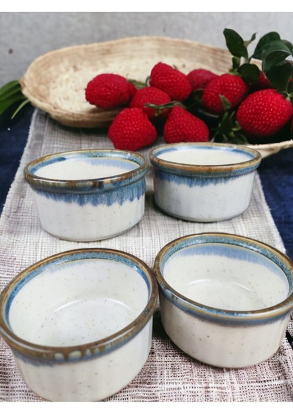 Luxury Sufle Kase- Sunum Kasesi - Air Fryer Kabı Porselen 2 Parça 1 Adet fiyatları