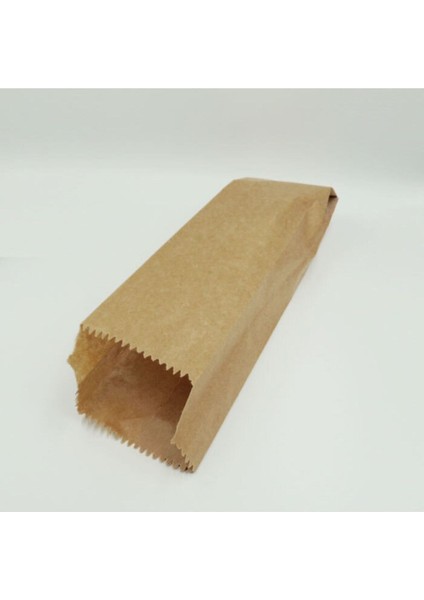 Luxury Dürüm Şamua Poşet Kraft Gıda Ambalaj Kese Kağıdı 27X7 cm 150 Adet 1 Adet