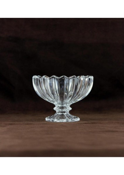 Luxury Lüks Kristal Ayaklı Kase 6'lı 1 Adet
