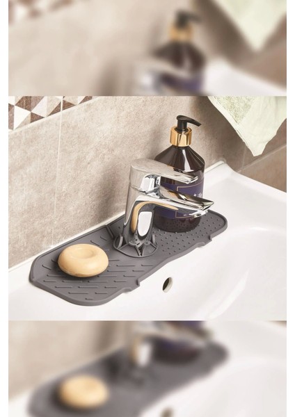 Luxury Silikon Lavabo Matı (13*36 Cm) 1 Adet