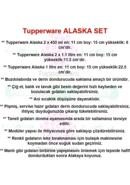 Luxury Buzluk ve Derin Dondurucu Saklama Kabı 5'li Hsgl 1 Adet