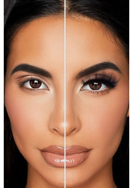 Luxury Şeffaf Eyeliner (Magic Pen) + Fox Eye Kirpik (Yoğun Model) 1 Adet
