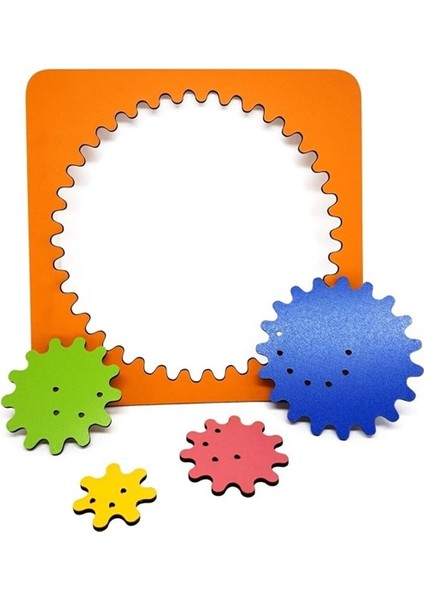 Luxury Ahşap Spirograf - Geometrik Desen Motif Cetveli 1 Adet fırsatları