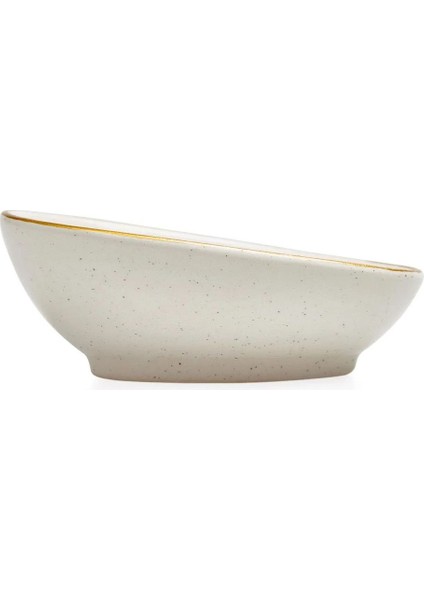 Luxury 4 Lü Seramik Oval Kayık Çerezlik & Sosluk 11 cm 1 Adet fırsatları