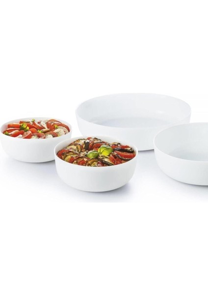 Luxury Opal Fırın ve Servis Kabı Kasesi 18CM 1 Adet