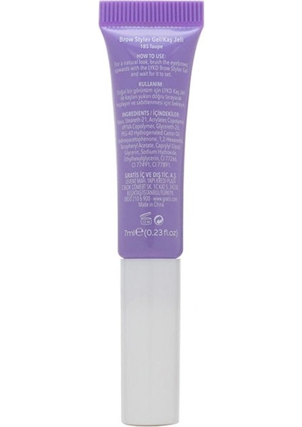 Luxury Kaş Jeli - 185 Taupe (7 Ml) 1 Adet