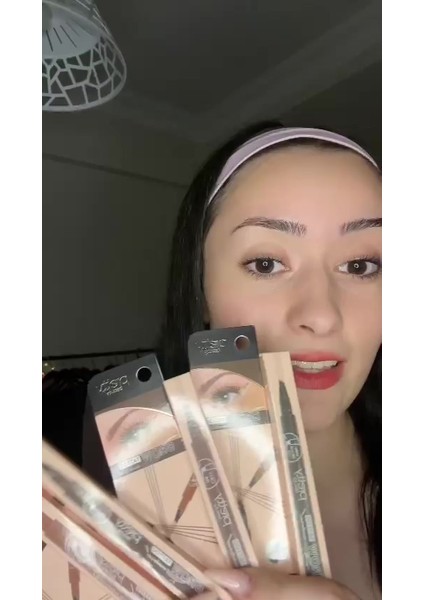 Luxury 4 Uçlu Kalıcı Kaş Kalemi - Brow Tattoo Microblading Etkisi - Likit Kaş Kalemi Waterproof Etkili 1 Adet fiyatları