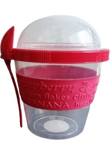 Luxury Prosale Take And Go Hazneli Yoğurt Kabı 600 Ml. 1 Adet
