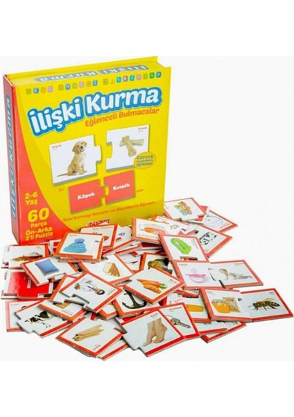 Luxury Kumtoys Kodlama + Diytoy Manyetik Tablet Alfabe + Diytoy Ilişki Kurma + Kumtoys Taş Boyama(4’lü Set) 1 Adet