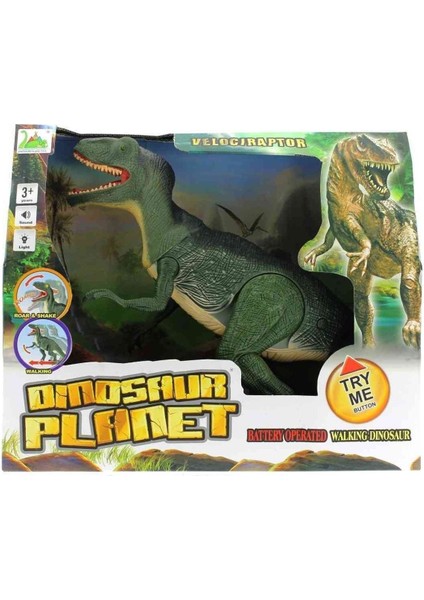 Luxury Yeşil Dinozor T-Rex Sesli, Işıklı ve Hareketli 1 Adet modelleri