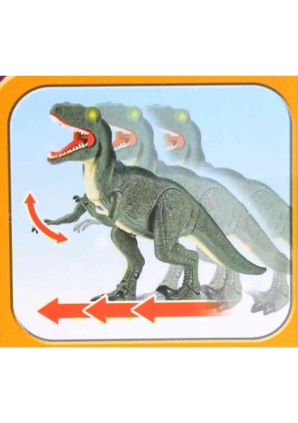 Luxury Yeşil Dinozor T-Rex Sesli, Işıklı ve Hareketli 1 Adet indirimleri