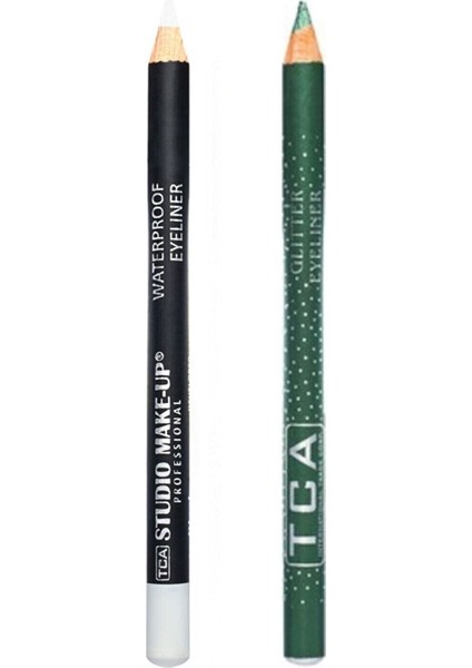 Luxury Tca Studıo Make-Up Suya Dayanıklı Göz Kalemi -1028-1042 2 Adet 1 Adet