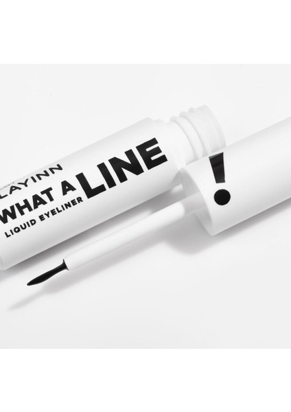 Playınn What A Lıne! Likit Eyeliner 1 Adet