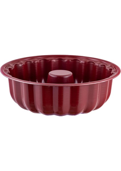 Luxury Wellbake 3'lü Kek Kalıbı Seti Bordo 1 Adet